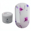 Жидкий гель SAGA Liquid Floral Gel 03 светло-розовый с лиловыми и розовыми сухоцветами, 15 мл