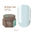 Гель для наращивания Valeri Builder Gel №24 пастельный мятный, 15 мл