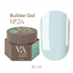 Гель для наращивания Valeri Builder Gel №24 пастельный мятный, 30 мл