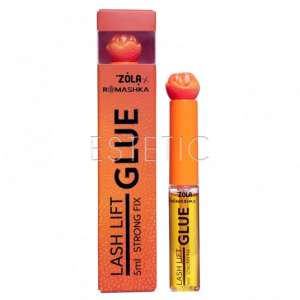 Клей для ламинирования ресниц ZOLA x Romashka Orange Lash Lift Glue Strong Fix, 5 мл
