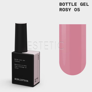 Жидкий гель Biblioteka Bottle Gel 05 Rosy розовый, 10 мл