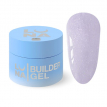 Гель для наращивания Luna Shimmer Gel № 6 пастельный сиреневый с шиммером, 15 мл