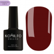 Гель-лак Komilfo Red Code Collection №005 Obsession темно-красный, 8 мл