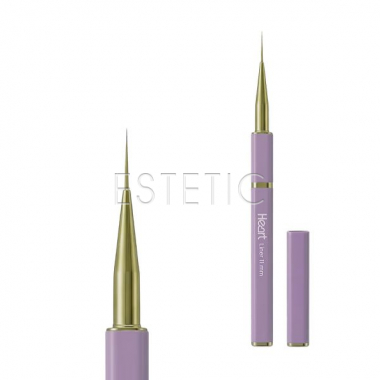 Пензлик-лайнер для дизайну нігтів Heart Touch PRO Liner №11 мм, тонкий