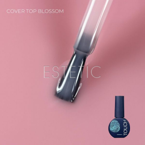Камуфлюючий топ для гель-лаку Touch Cover top Blossom пудровий рожевий, 7 мл