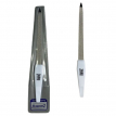 Zauber 03-110 Пилочка для ногтей сапфировая, белая ручка, 15 см