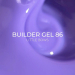 Фото 2 - Гель для наращивания Edlen Builder gel №86 Little bows, сменный картридж, лаванда,15 мл