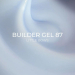 Фото 2 - Гель для наращивания Edlen Builder gel №87 Little bows, сменный картридж, пастельный голубой,15 мл