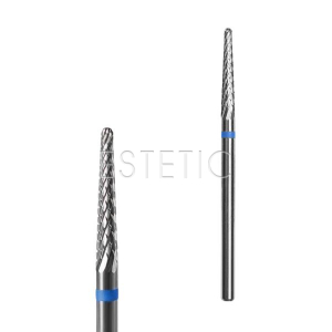 Фреза твердосплавна конус синій Staleks EXPERT 2,3x14 мм, 4820241066360