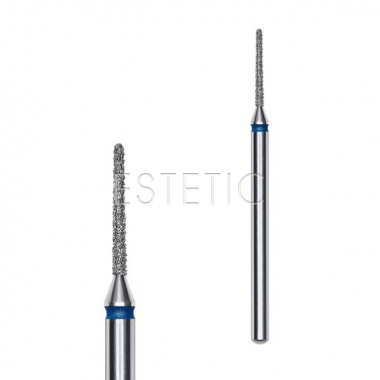 Фреза діамантова голка синя Staleks EXPERT 1x10 мм, 4820241064847