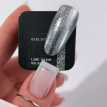 Гель-краска для линий Biblioteka Line paint Silver серебристый, 5 мл