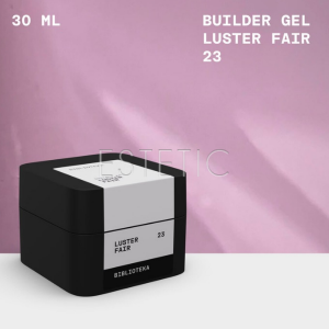 Моделирующий гель Biblioteka Builder Gel 23 Luster Fair светлый чистый с шиммером, 30 мл