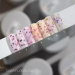 Фото 3 - Жидкий гель SAGA Liquid Floral Gel 07 молочный с сиреневыми сухоцветами, 15 мл