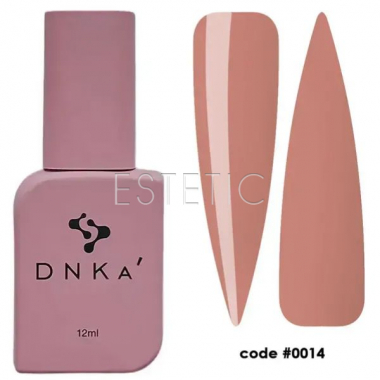 Жидкий гель DNKa Fast Gel #0014 Oxford нюдовый карамельный, 12 мл