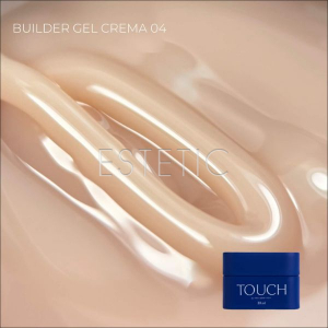 Гель для наращивания Touch Builder gel Crema 04 телесный беж, 30 мл