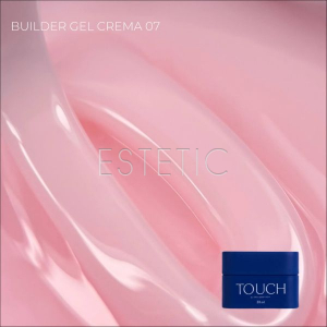 Гель для наращивания Touch Builder gel Crema 07 молочно розовый, 30 мл