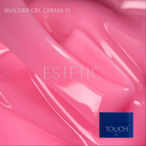 Гель для наращивания Touch Builder gel Crema 10 розовый baby pink, 30 мл