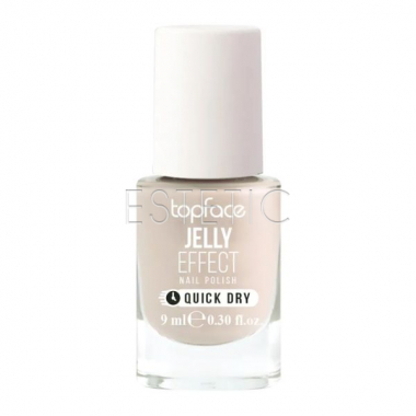 Лак для ногтей TopFace Jelly Effect 030 нюдовый, 9 мл, PT110
