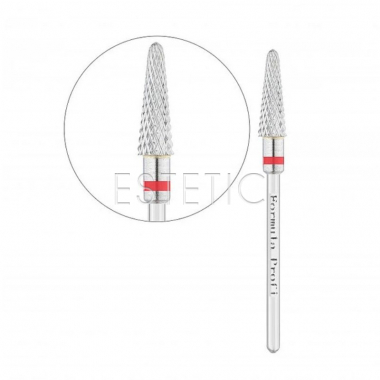 Фреза твердосплавная конус прямой Red красная 3,5х12 мм Formula profi 100-1052