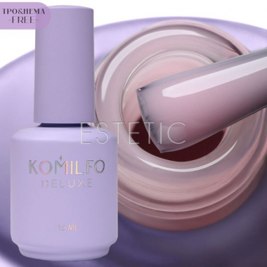 Камуфлирующая база Komilfo Color Base French 007 HEMA/TPO free розовый baby pink, 15 мл