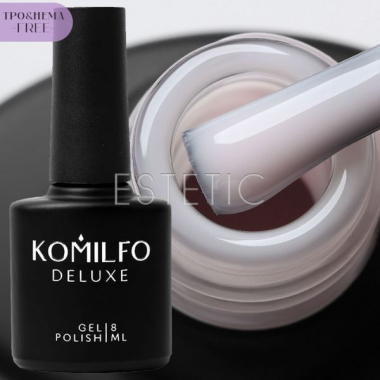 Камуфлирующая база Komilfo Color Base French 004 HEMA/TPO free, молочно-розовая, 8 мл