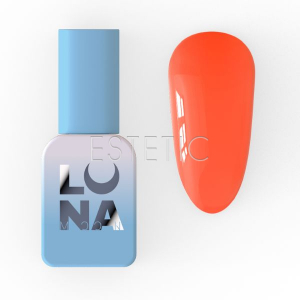 Гель-лак LUNA Color №140 неоновий помаранчево-червоний, 8 мл