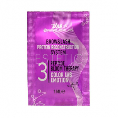 Состав для ламинирования ZOLA x Yuliya Lash Vin Color Lab Emotion 03 Peptide Bloom Therapy, 1 мл сашет