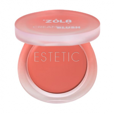 Кремовые румяна ZOLA Cream Blush Nude Camellia, 2,4 г
