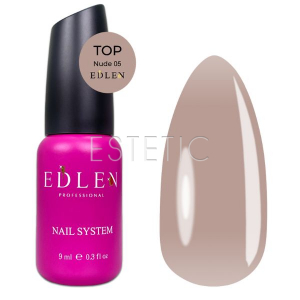 Камуфлирующий топ Edlen Top №05 nude нюдовый бежево-розовый, 9 мл