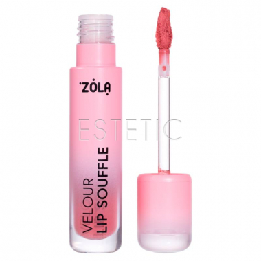 Бархатная помада для губ жидкая ZOLA Velour LIip Souffle 01 Rose Dream, 4,2 мл