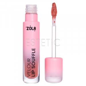 Бархатная помада для губ жидкая ZOLA Velour LIip Souffle 04 Nude Haze, 4,2 мл