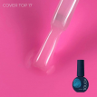 Камуфлюючий топ для гель-лаку Touch Top Cover 17 чистий рожевий, 7 мл