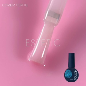 Камуфлюючий топ для гель-лаку Touch Top Cover 18 ніжний світло-рожевий, 7 мл