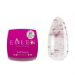 Гель для наращивания Edlen Builder gel №92 Flower yogurt молочно-розовый с розовыми сухоцветами,15мл
