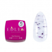 Гель для наращивания Edlen Builder gel №93 Flower yogurt молочно-фиолетовый с сухоцветами,15 мл