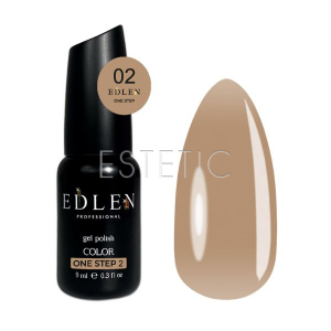 Однофазный гель-лак Edlen One step gel polish 002 бежевый,  9 мл