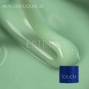 Жидкий гель Touch Builder liqiud 32 Matcha зеленый матча, 15 мл
