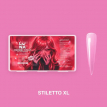 Гелевые типсы для наращивания LUNAmoon Stiletto XL, 240 шт