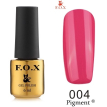 Гель-лак F.O.X Pigment №004 (насыщенная фуксия, эмаль), 6 мл