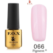 Гель-лак F.O.X Pigment №066 (бледно-розовый, эмаль), 6 мл