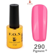 Гель-лак F.O.X Pigment №290 (ярко-розовый, эмаль), 12 мл