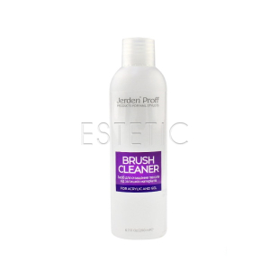 Jerden Proff Brush Cleaner - Засіб для очищення пензлів після гелю або акрилу, 200 мл