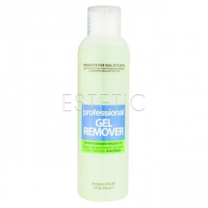 Jerden Proff Gel Remover - Средство для снятия гель-лака, биогеля АЛОЭ ВЕРА, 150 мл