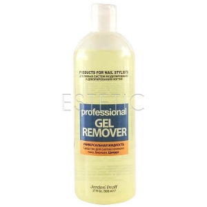 Jerden Proff Gel Remover - Средство для снятия гель-лака, биогеля ЦИТРУС, 500 мл