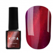 Гель-лак Kira Nails Cat Eye №003 (червоно-фіолетовий, магнітний), 6 мл