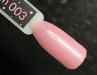 Фото 2 - Гель-лак Kira Nails №003 (світло-рожевий для френча, емаль), 6 мл