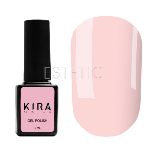Гель-лак Kira Nails №004 (рожевий для френча, емаль), 6 мл
