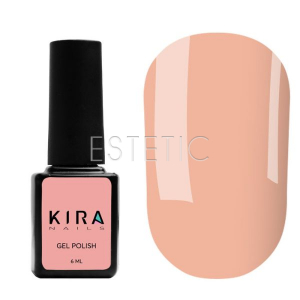 Гель-лак Kira Nails №006 (рожево-персиковий для френча, емаль), 6 мл