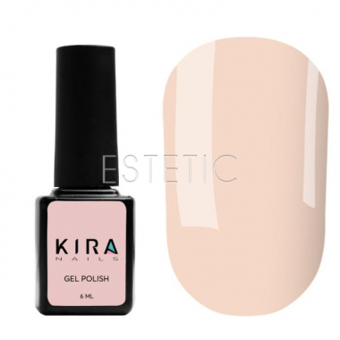 Гель-лак Kira Nails №009 (бледно-бежевый, эмаль), 6 мл