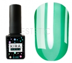 Гель-лак Kira Nails "Vitrage" №V05 (бирюзово-зеленый, витражный), 6 мл